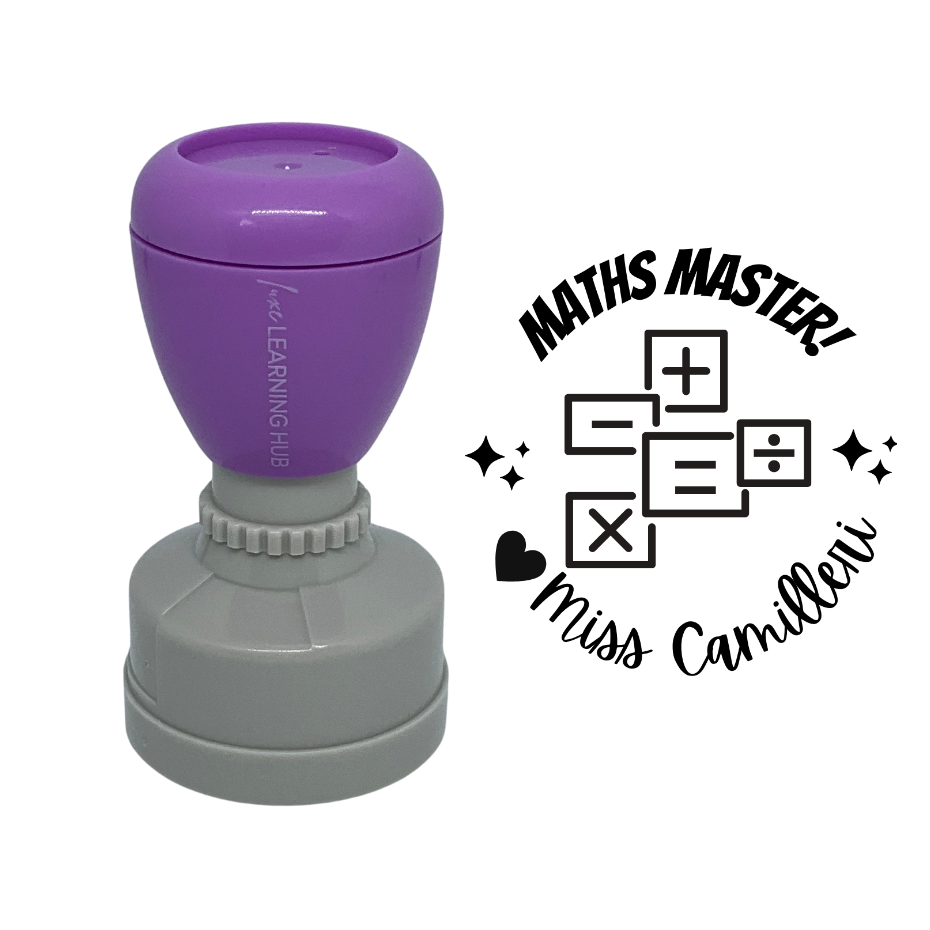 Maths Master Stamp