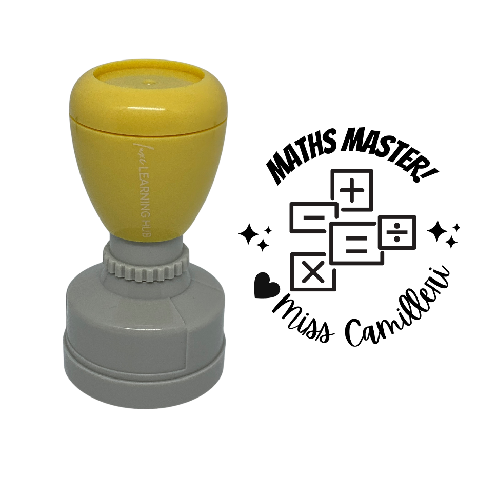 Maths Master Stamp