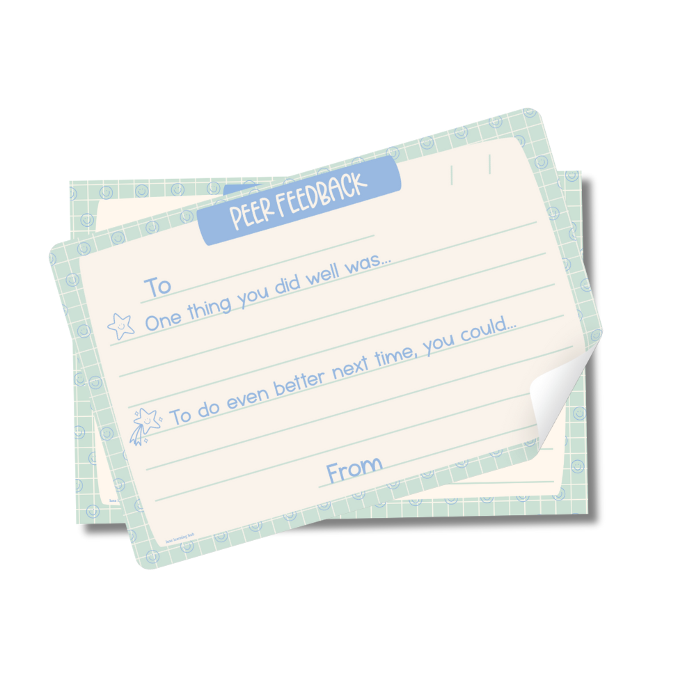 Peer Feedback Fast Feedback Pad