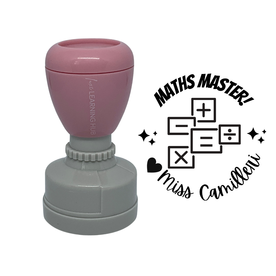 Maths Master Stamp