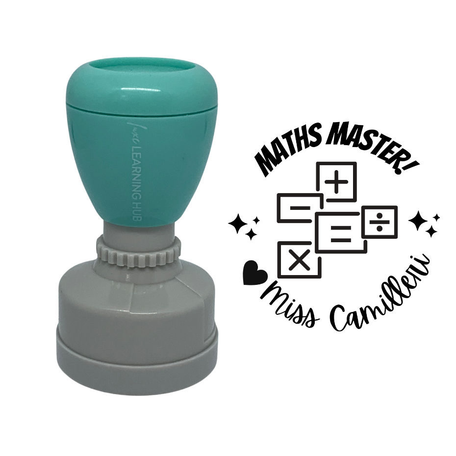 Maths Master Stamp