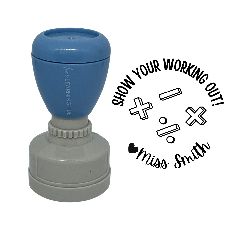 Show Your Working Out Stamp