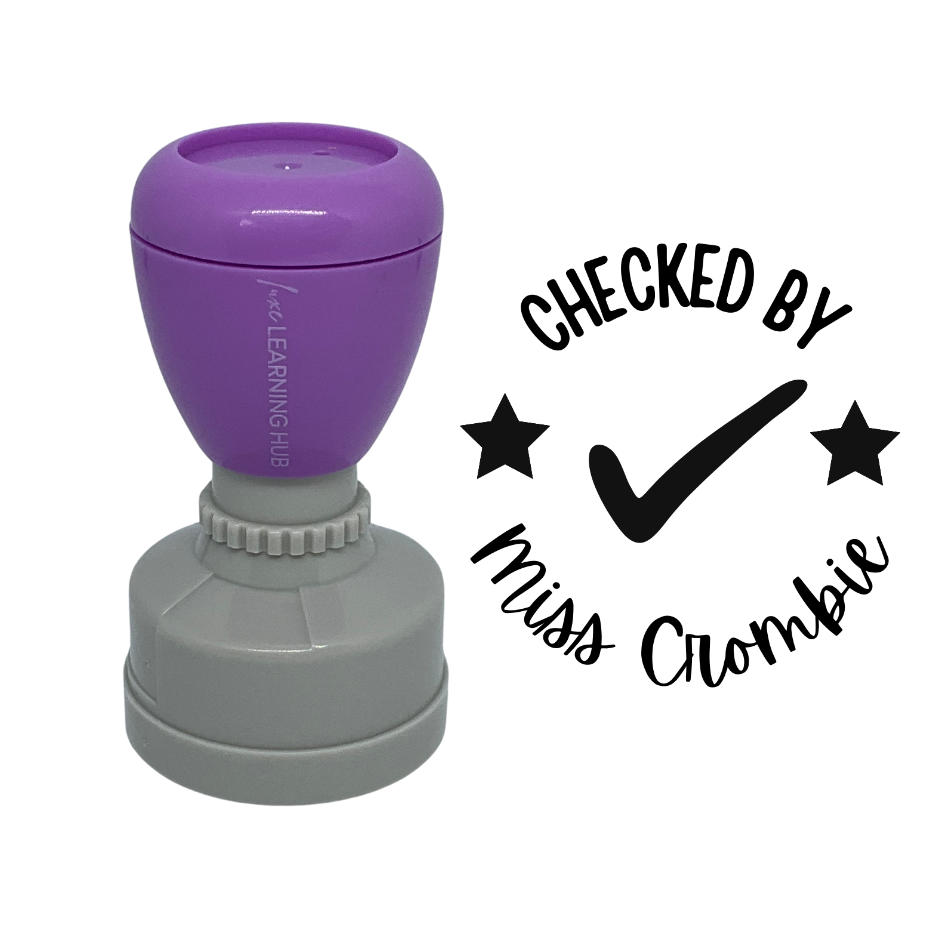 Checked By Teacher Stamp