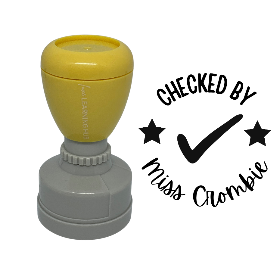 Checked By Teacher Stamp