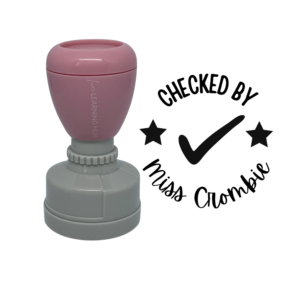 Checked By Teacher Stamp