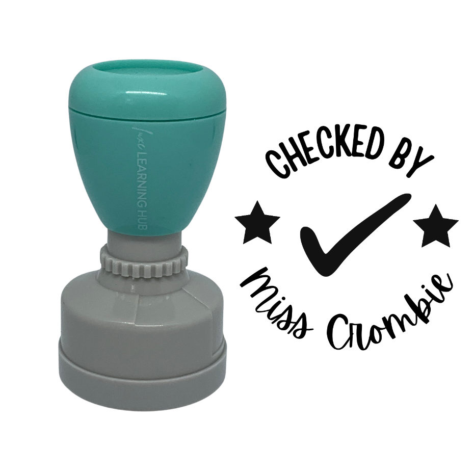Checked By Teacher Stamp