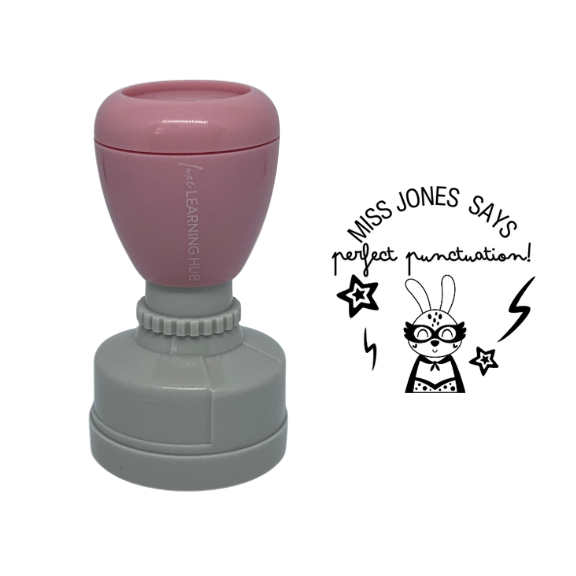 Perfect Punctuation Stamp