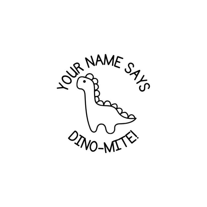 Dino-Mite Stamp