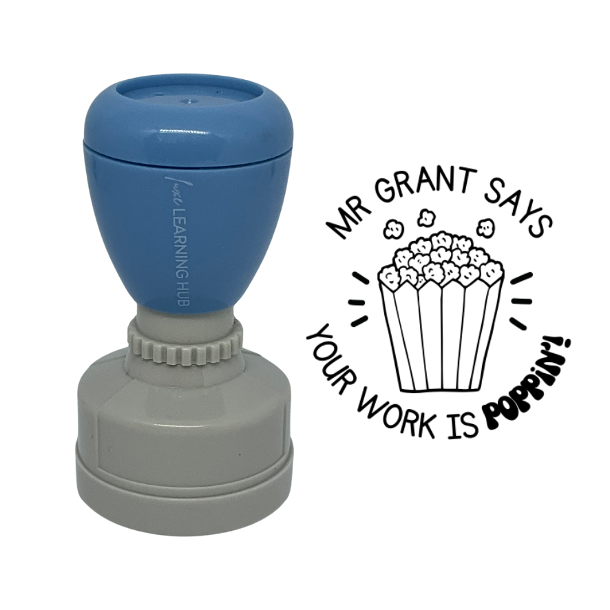 Poppin' Work Stamp