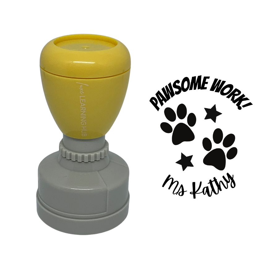 Pawsome Work Stamp