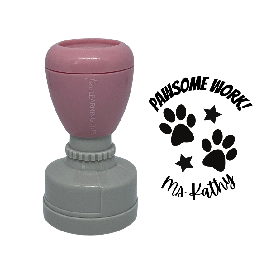 Pawsome Work Stamp