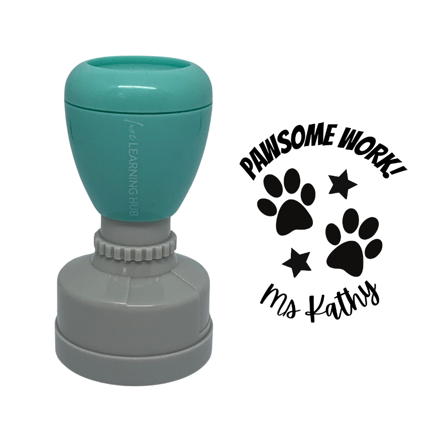 Pawsome Work Stamp