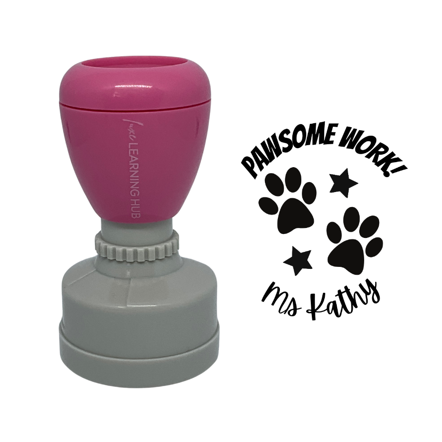 Pawsome Work Stamp
