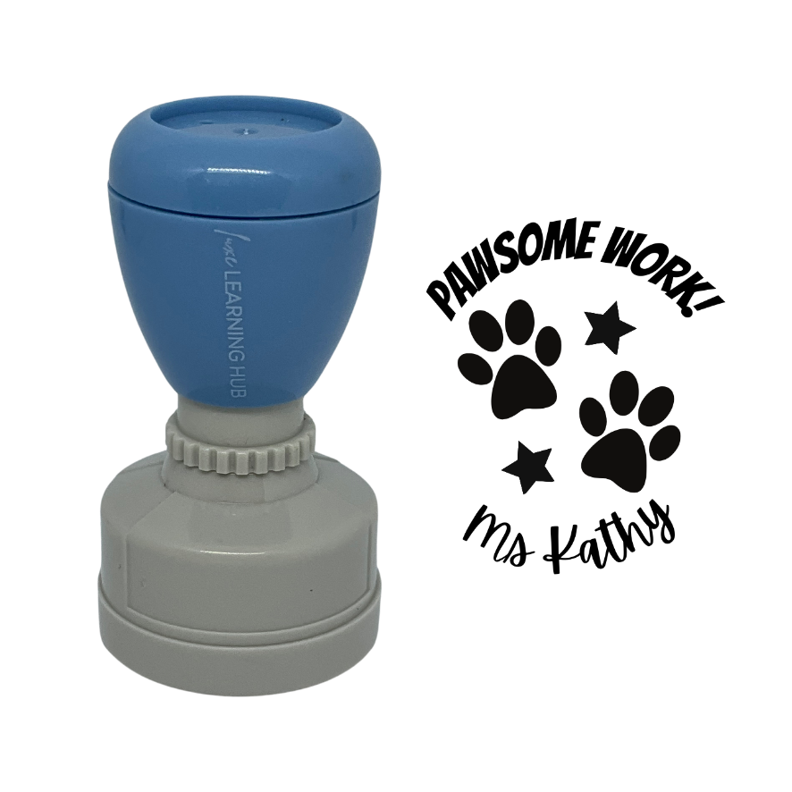 Pawsome Work Stamp