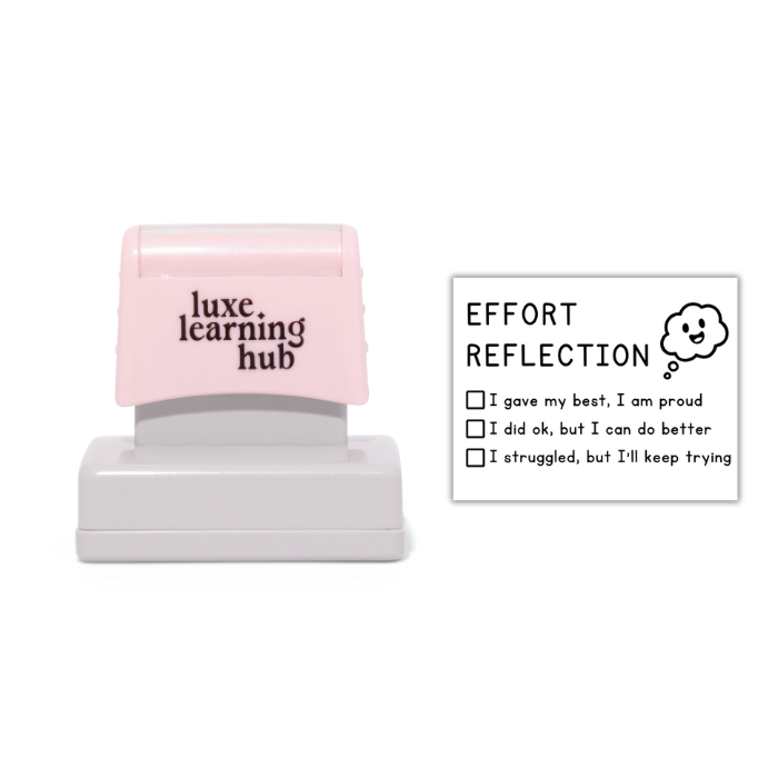 Effort Reflection Stamp
