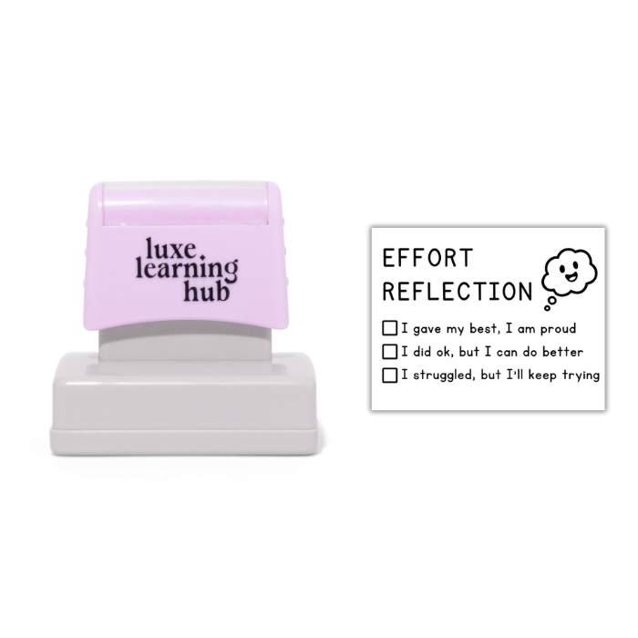 Effort Reflection Stamp