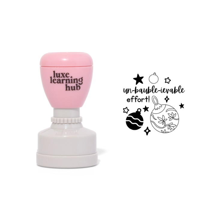 Un-bauble-ievable Effort Stamp