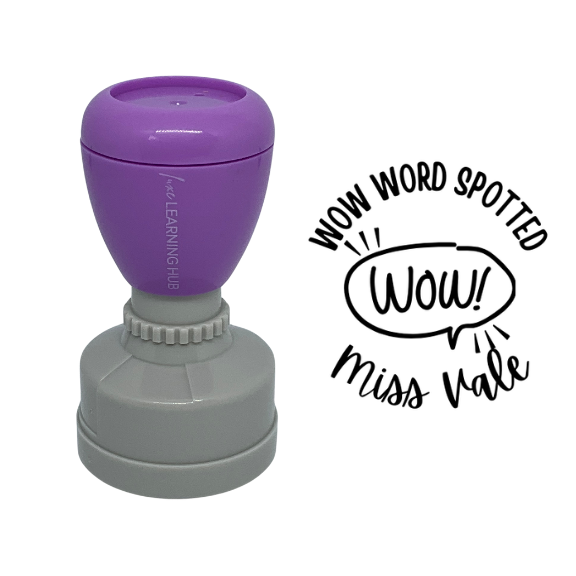 WOW Word Spotted Stamp