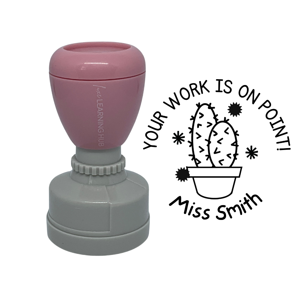 Your Work is on Point Stamp