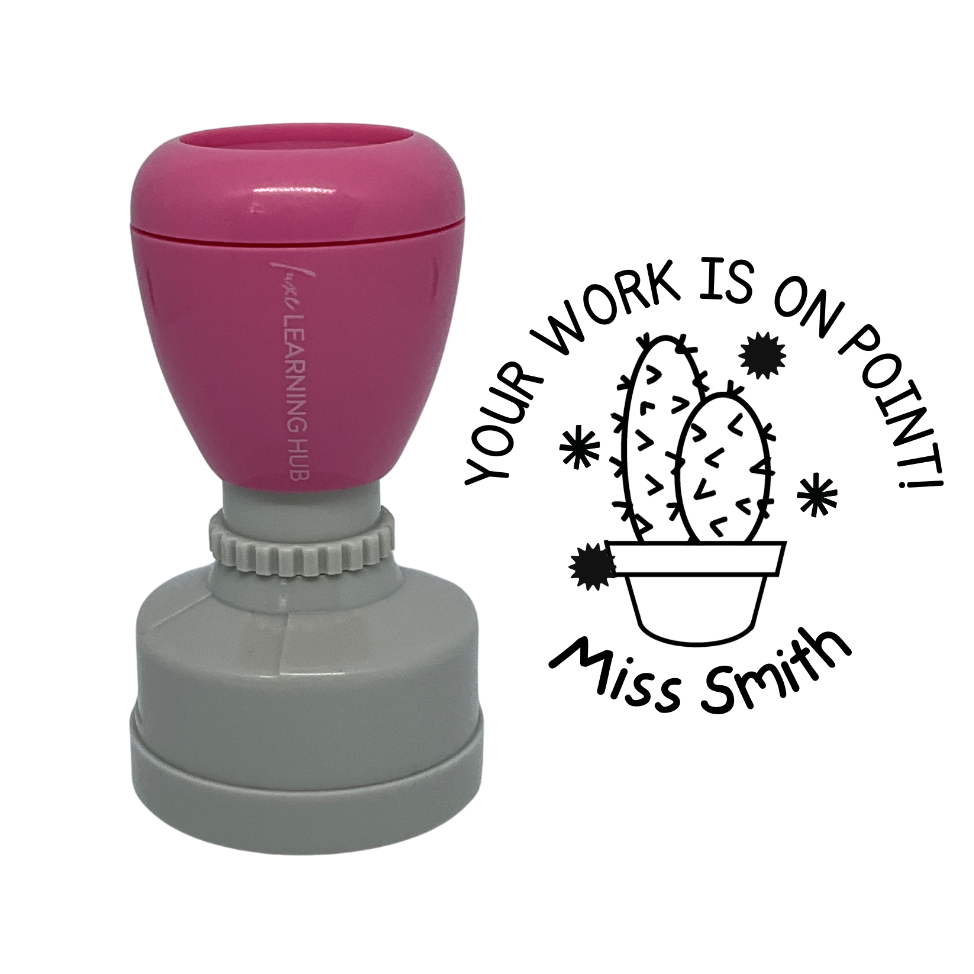 Your Work is on Point Stamp