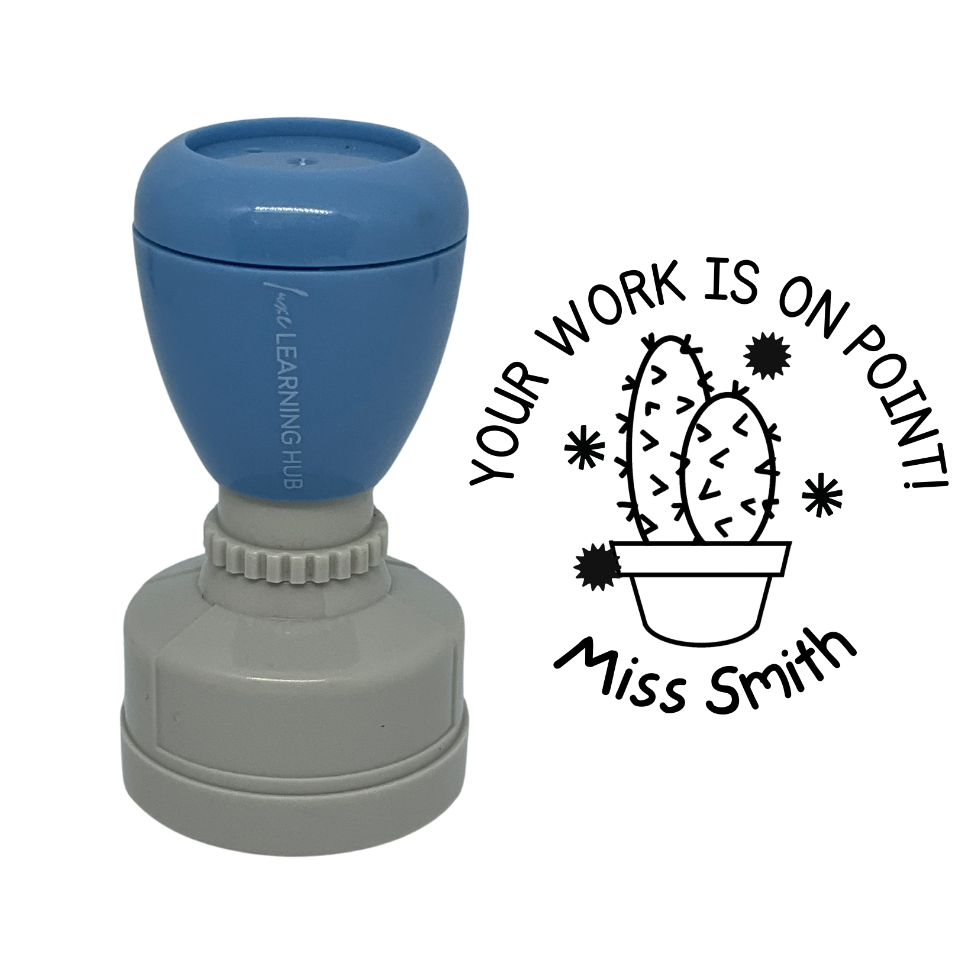 Your Work is on Point Stamp