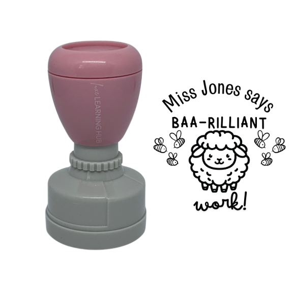 Baa-rilliant Work Stamp