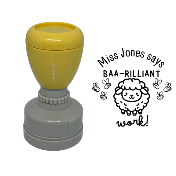 Baa-rilliant Work Stamp