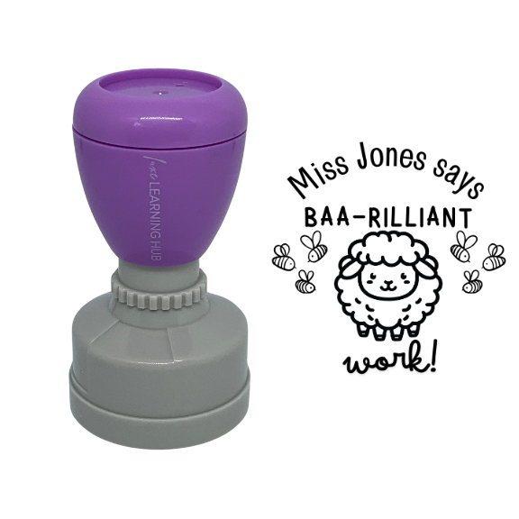 Baa-rilliant Work Stamp