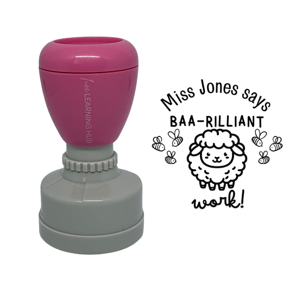 Baa-rilliant Work Stamp