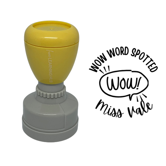 WOW Word Spotted Stamp