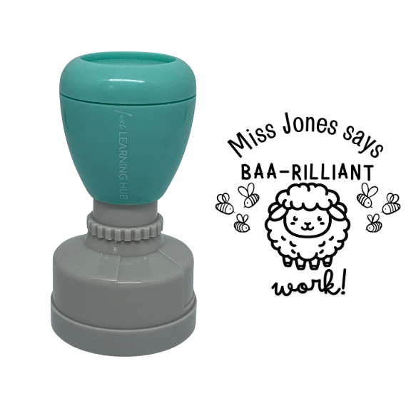 Baa-rilliant Work Stamp
