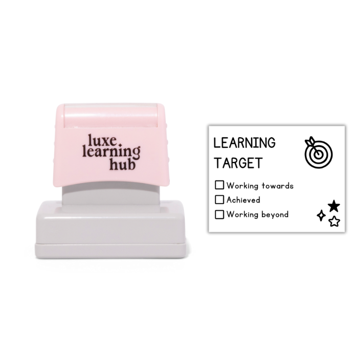 Learning Target Stamp