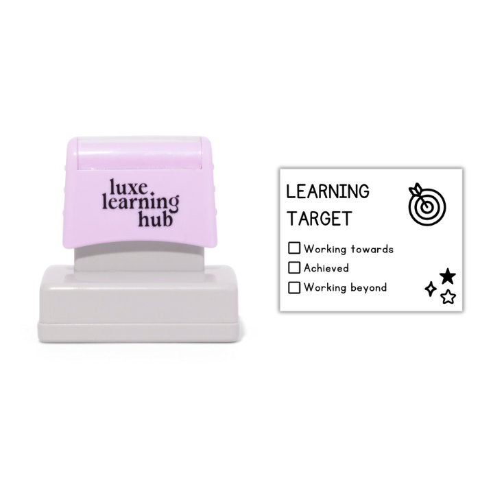 Learning Target Stamp
