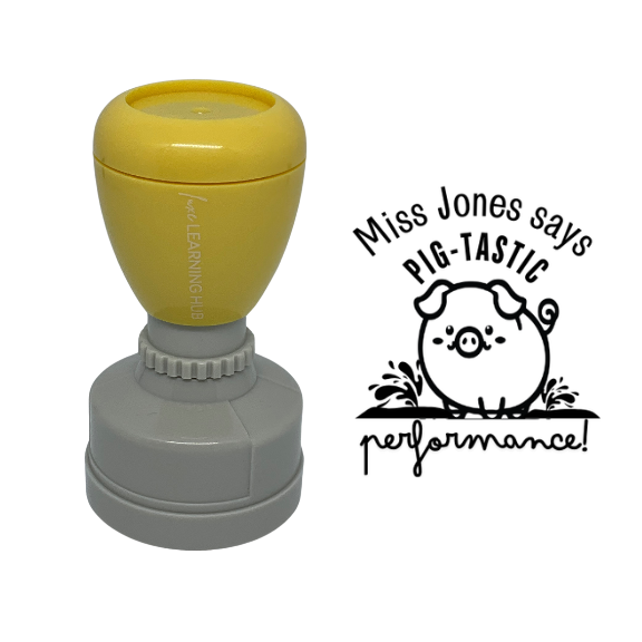Pig-tastic Performance Stamp