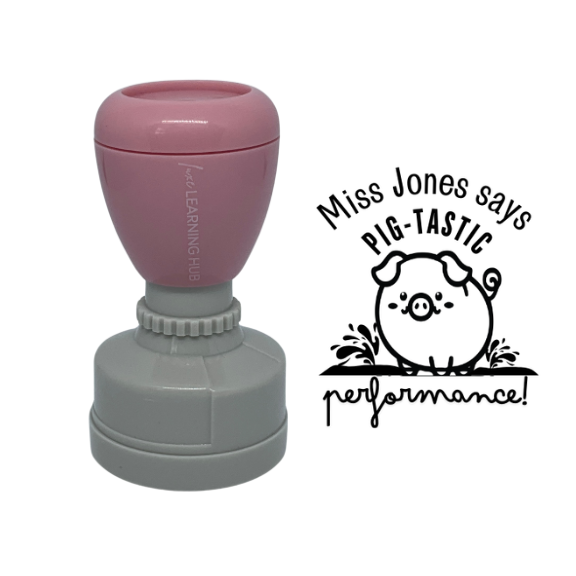 Pig-tastic Performance Stamp