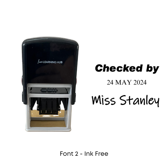 Self-Inking Personalised Date Stamp
