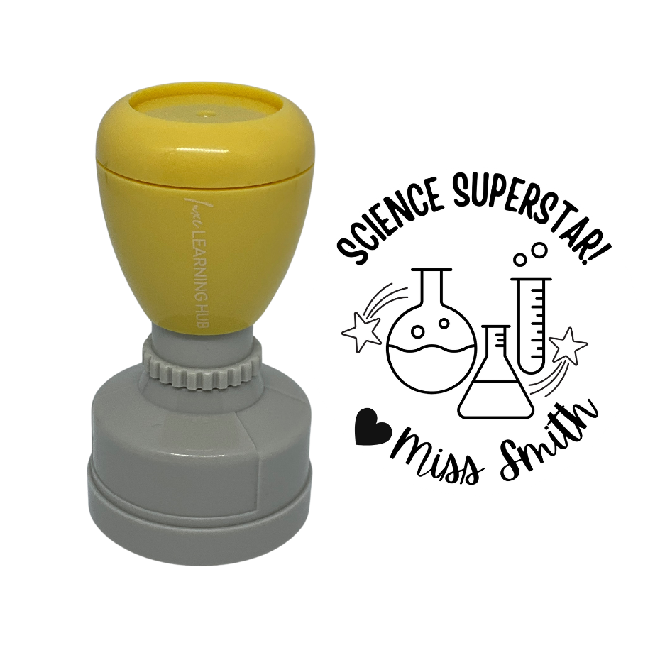 Science Superstar Stamp