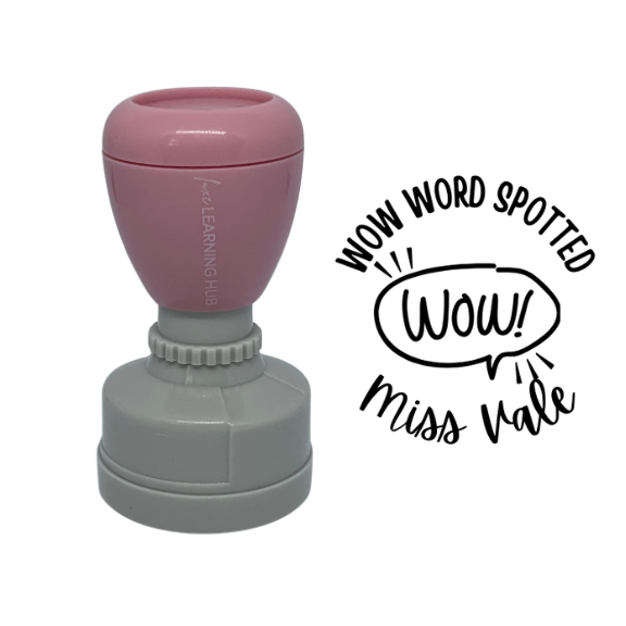 WOW Word Spotted Stamp
