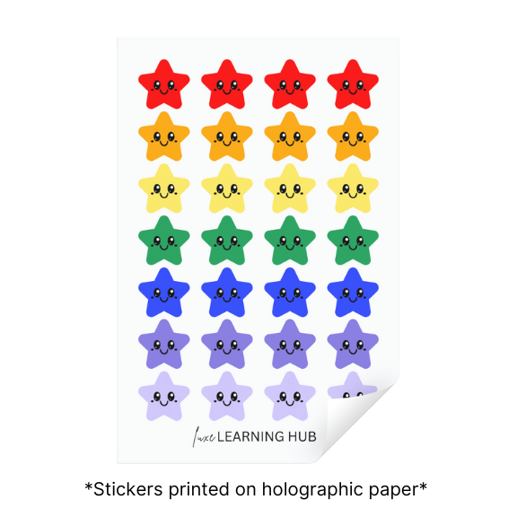 Smiley Stars Sticker Pack