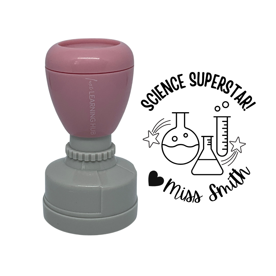 Science Superstar Stamp