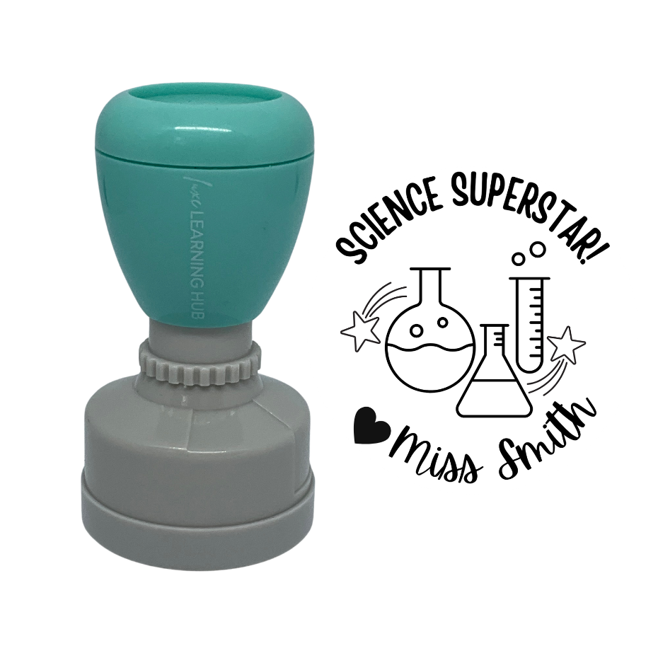 Science Superstar Stamp