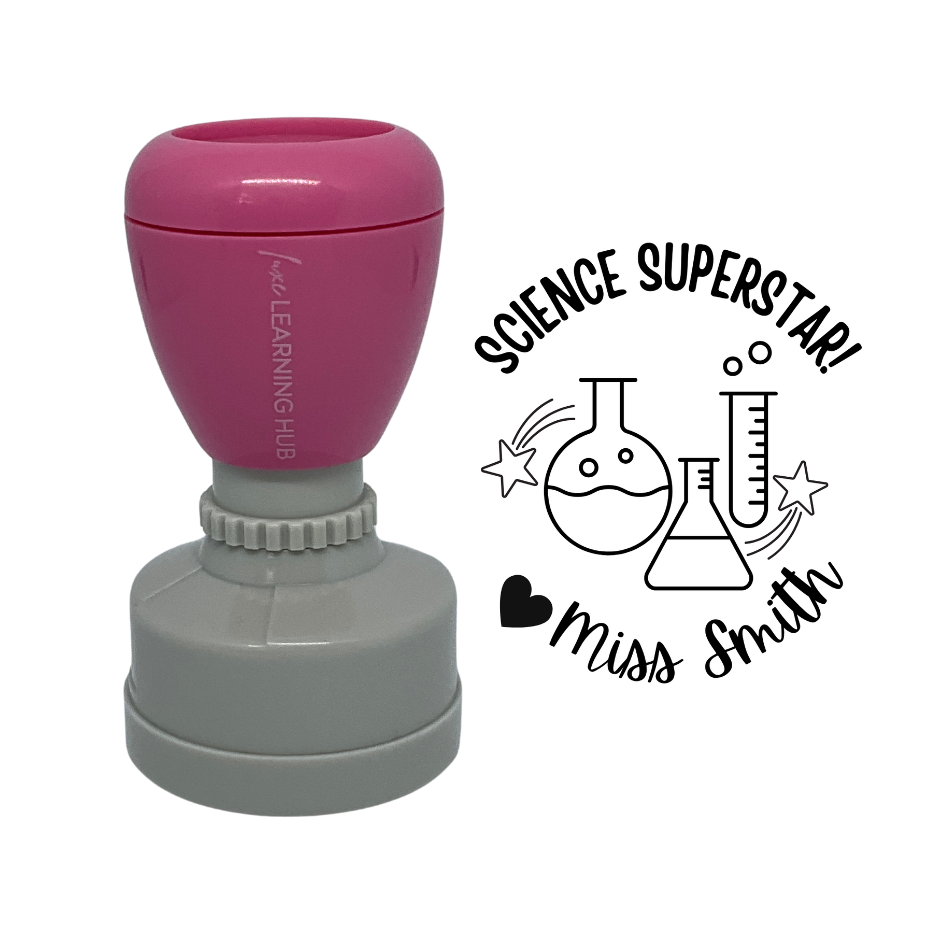 Science Superstar Stamp