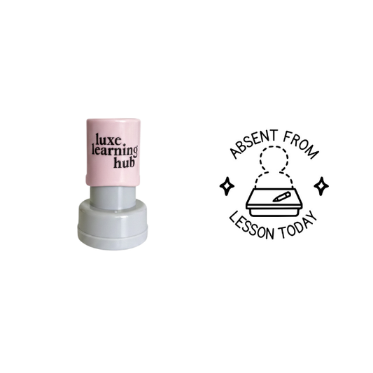 Absent From Lesson Today Stamp
