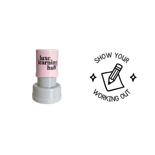 Show Your Working Out Stamp