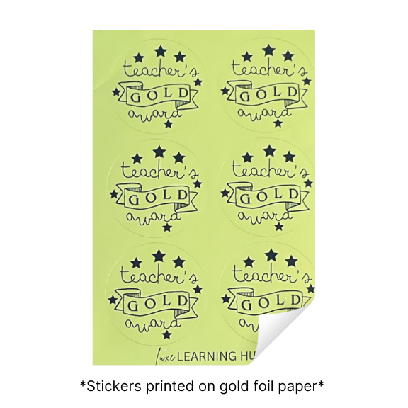 Teacher's Award Sticker Pack