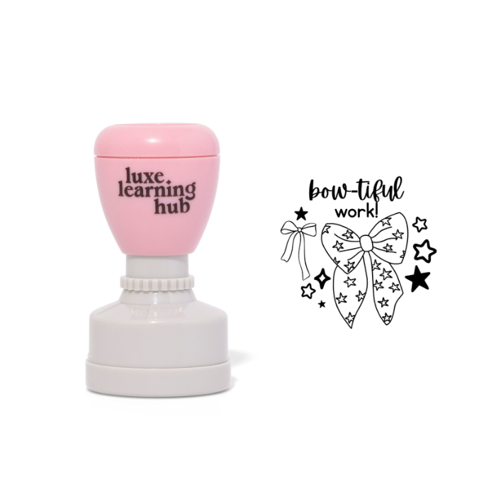 Bow-tiful Work Stamp