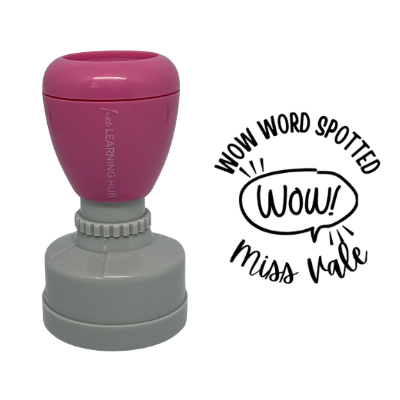WOW Word Spotted Stamp