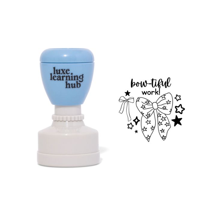 Bow-tiful Work Stamp