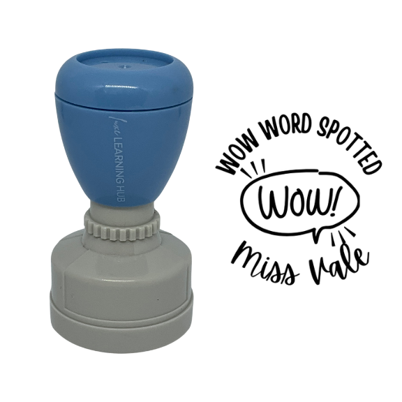 WOW Word Spotted Stamp
