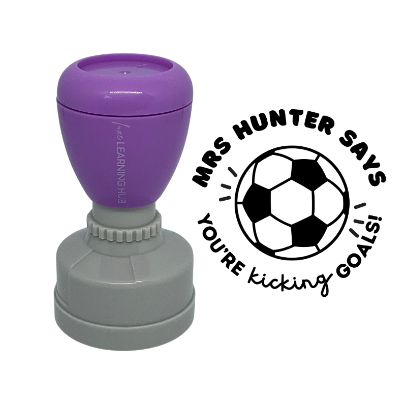 You're Kicking Goals Stamp